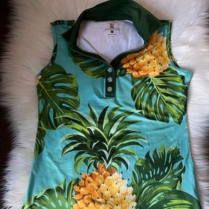 ROLO Ladies Golf Shirt - Pineapple [S]